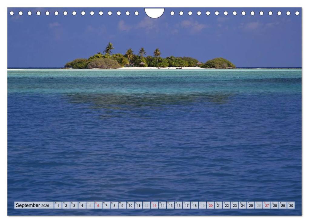 Weitere Ansicht: MALEDIVEN (Wandkalender 2026 DIN A4 quer), CALVENDO Monatskalender | www.bild-erzaehler.com, Thomas Herzog, Calvendo