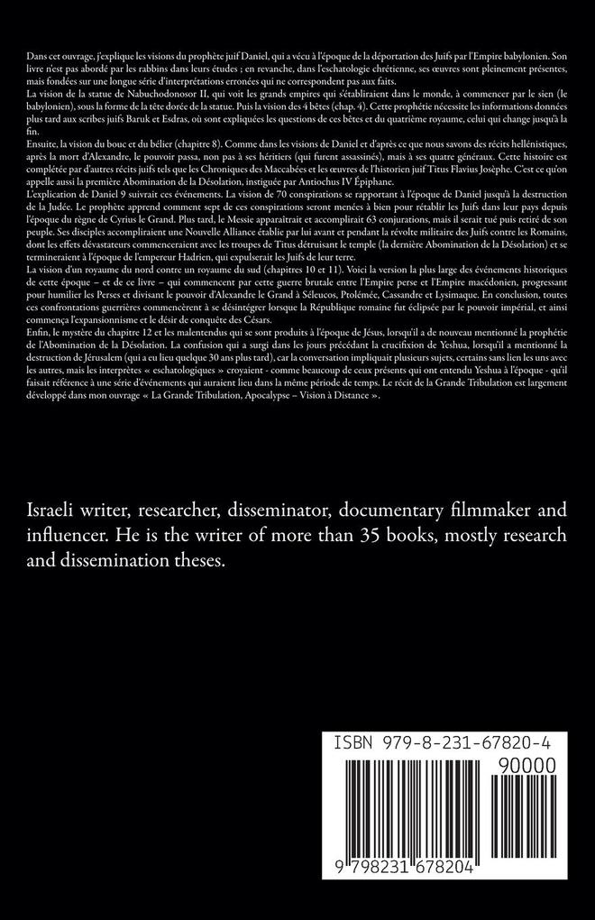Weitere Ansicht: ESCHATOLOGIE DU PROPHÈTE DANIEL | Frederick Guttmann