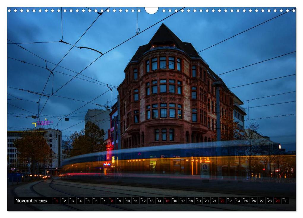 Weitere Ansicht: City Lights Saarbrücken (Wandkalender 2026 DIN A3 quer), CALVENDO Monatskalender | Calvendo, Bettina Dittmann
