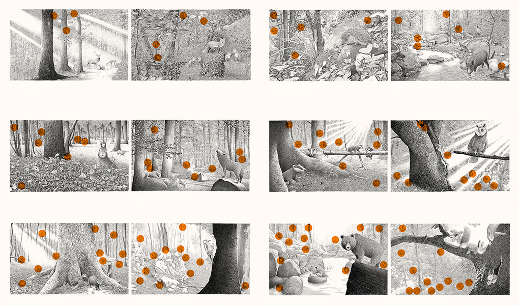 Weitere Ansicht: Versteckt im Wald | Philippe Jalbert