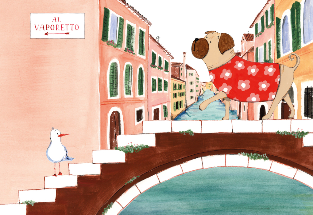 Weitere Ansicht: Ein Mops in Venedig | Ulrike Steffen