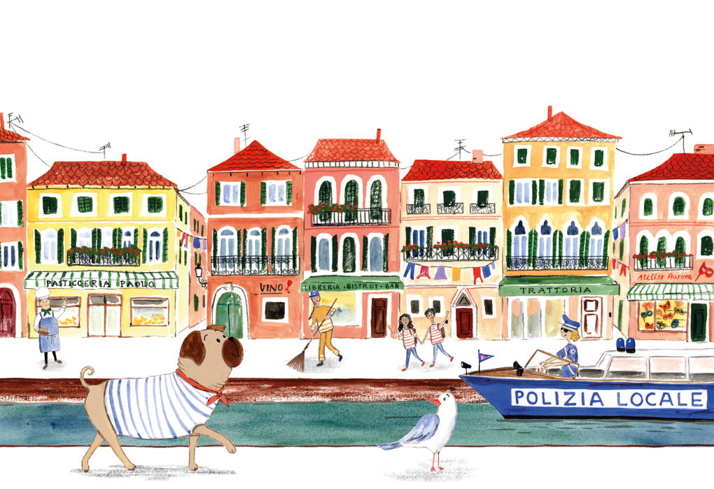 Weitere Ansicht: Ein Mops in Venedig | Ulrike Steffen