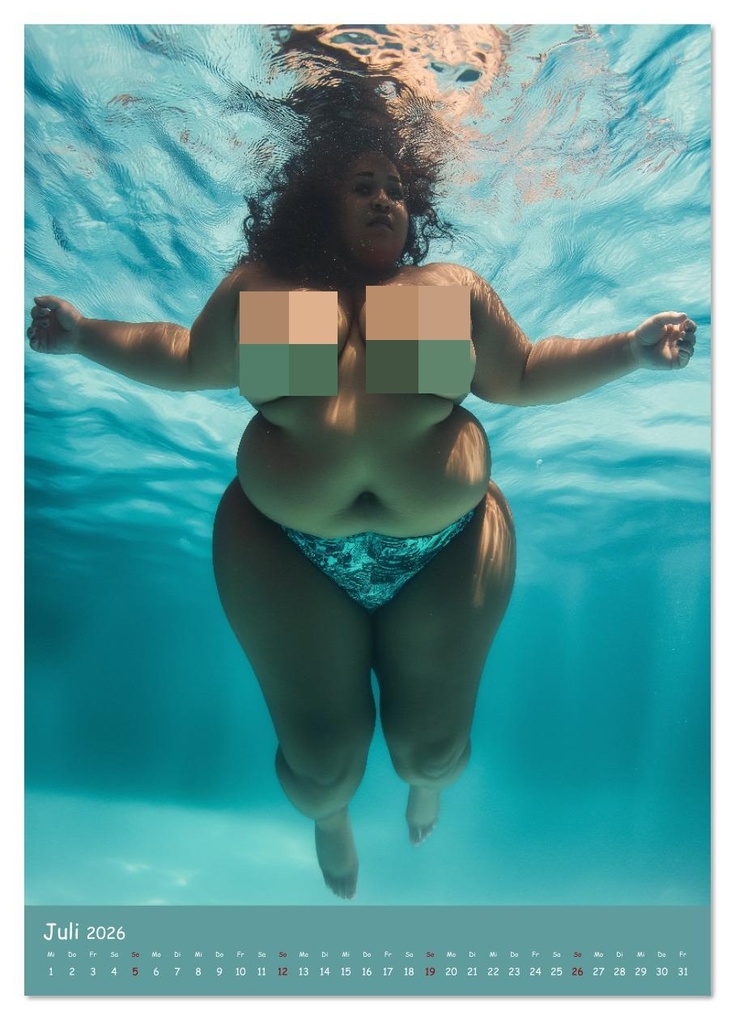Weitere Ansicht: Curvy Pin-up Girls - Verführerische Rundungen am Pool (Wandkalender 2026 DIN A3 hoch), CALVENDO Monatskalender | MB - Fotografie, Calvendo
