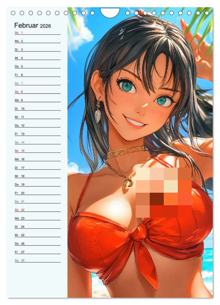 Weitere Ansicht: Manga Erotik. Sexy Cartoon-Girls (Wandkalender 2026 DIN A4 hoch), CALVENDO Monatskalender | Rose Hurley, Calvendo