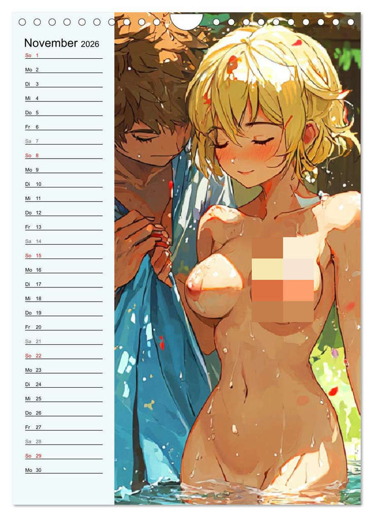 Weitere Ansicht: Manga Erotik. Sexy Cartoon-Girls (Wandkalender 2026 DIN A4 hoch), CALVENDO Monatskalender | Rose Hurley, Calvendo