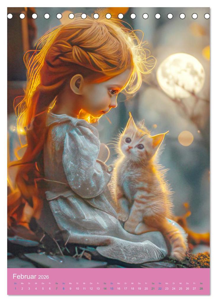 Weitere Ansicht: Bevor wir träumen gehen - Kinderkalender (Tischkalender 2026 DIN A5 hoch), CALVENDO Monatskalender | Liselotte Brunner-Klaus, Calvendo