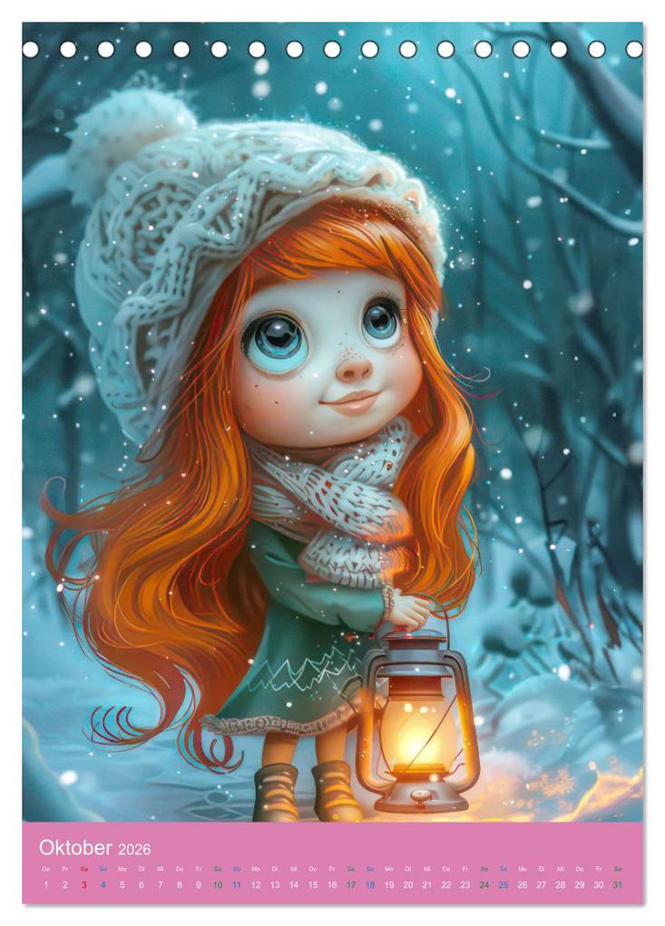 Weitere Ansicht: Bevor wir träumen gehen - Kinderkalender (Tischkalender 2026 DIN A5 hoch), CALVENDO Monatskalender | Liselotte Brunner-Klaus, Calvendo