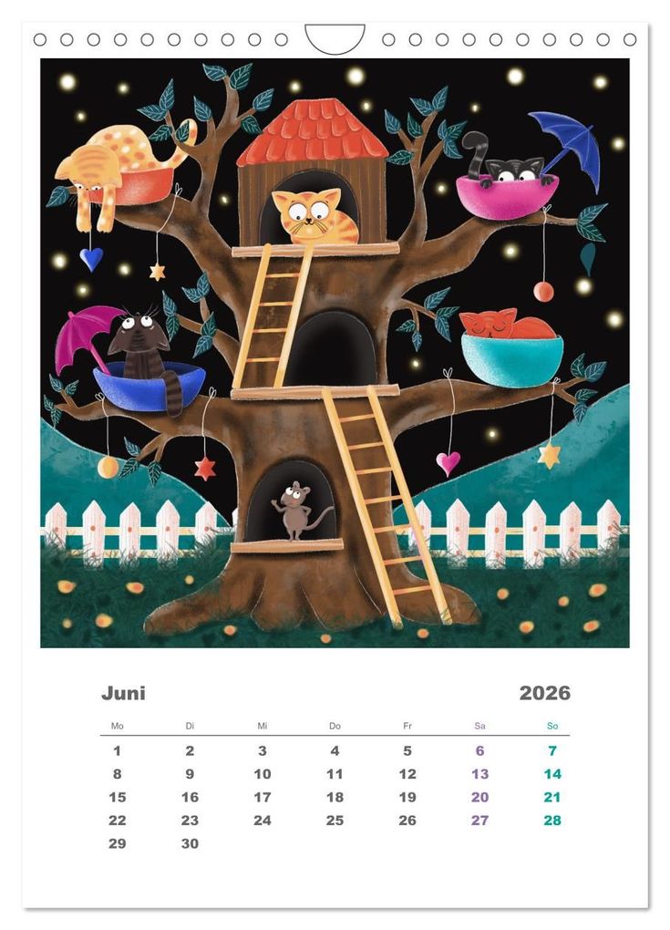 Weitere Ansicht: Leopold der Dritte - Ein Kater zum Knuddeln (Wandkalender 2026 DIN A4 hoch), CALVENDO Monatskalender | Danja Krampikowski, Calvendo
