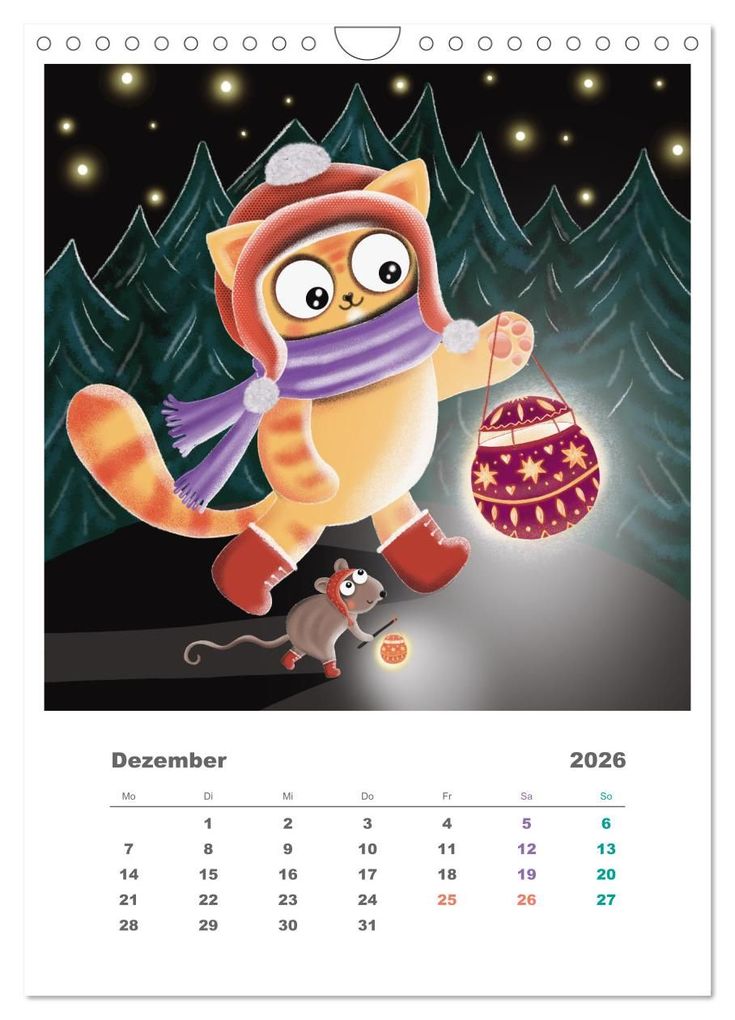 Weitere Ansicht: Leopold der Dritte - Ein Kater zum Knuddeln (Wandkalender 2026 DIN A4 hoch), CALVENDO Monatskalender | Danja Krampikowski, Calvendo