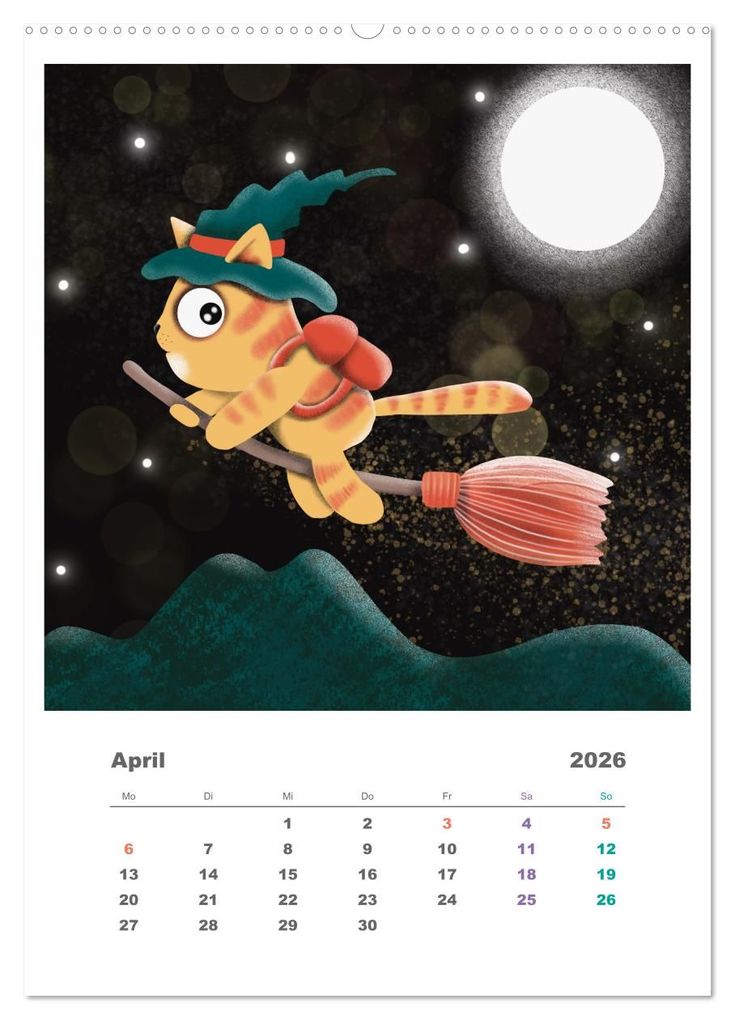 Weitere Ansicht: Leopold der Dritte - Ein Kater zum Knuddeln (Wandkalender 2026 DIN A2 hoch), CALVENDO Monatskalender | Danja Krampikowski, Calvendo