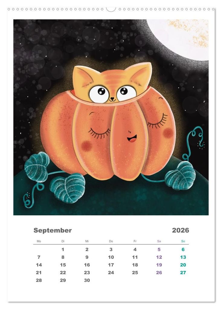 Weitere Ansicht: Leopold der Dritte - Ein Kater zum Knuddeln (Wandkalender 2026 DIN A2 hoch), CALVENDO Monatskalender | Danja Krampikowski, Calvendo