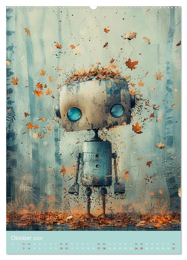 Weitere Ansicht: Rosty und seine Freunde (Wandkalender 2026 DIN A2 hoch), CALVENDO Monatskalender | Anne Seltmann, Calvendo