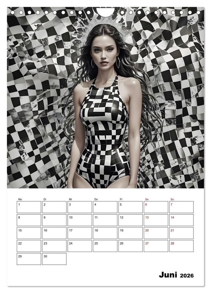 Weitere Ansicht: Schachspiel der Mode (Wandkalender 2026 DIN A4 hoch), CALVENDO Monatskalender | Katharina Stachanczyk, Calvendo