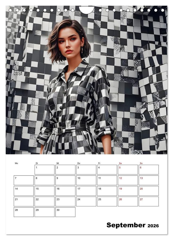 Weitere Ansicht: Schachspiel der Mode (Wandkalender 2026 DIN A4 hoch), CALVENDO Monatskalender | Katharina Stachanczyk, Calvendo