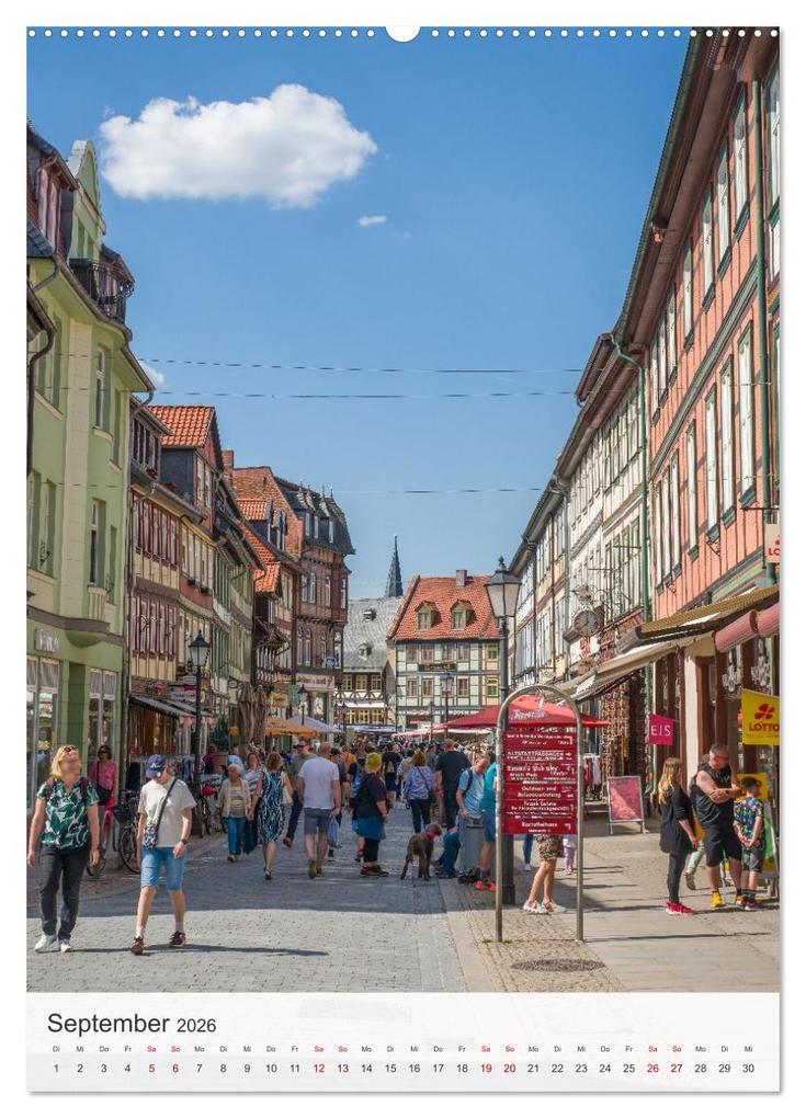 Weitere Ansicht: Wernigerode - Mittelalterliches Flair am Rande des Harzes (hochwertiger Premium Wandkalender 2026 DIN A2 hoch), Kunstdruck in Hochglanz | Thomas Bugdoll, Calvendo