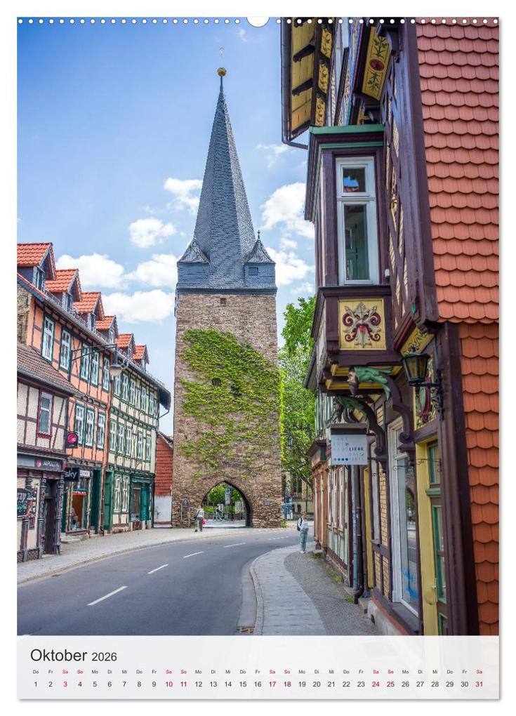 Weitere Ansicht: Wernigerode - Mittelalterliches Flair am Rande des Harzes (hochwertiger Premium Wandkalender 2026 DIN A2 hoch), Kunstdruck in Hochglanz | Thomas Bugdoll, Calvendo