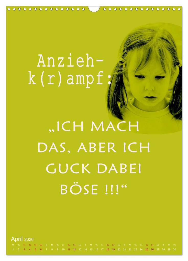 Weitere Ansicht: Willkommen im Familienalltag (Wandkalender 2026 DIN A3 hoch), CALVENDO Monatskalender | Christine B-B Müller, Calvendo