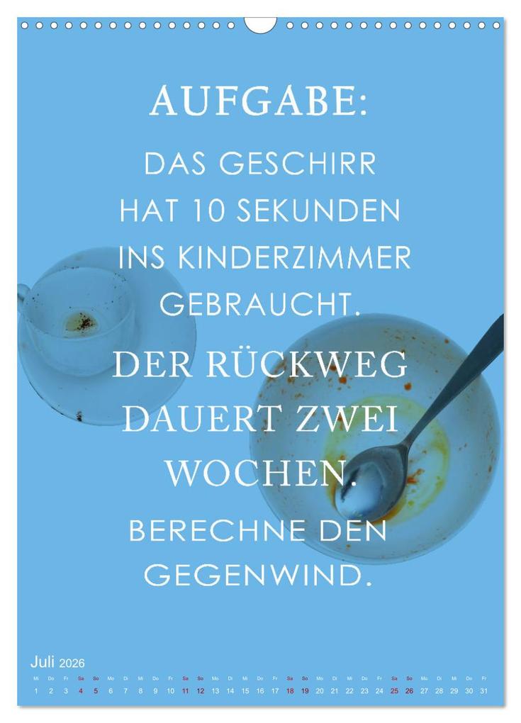 Weitere Ansicht: Willkommen im Familienalltag (Wandkalender 2026 DIN A3 hoch), CALVENDO Monatskalender | Christine B-B Müller, Calvendo