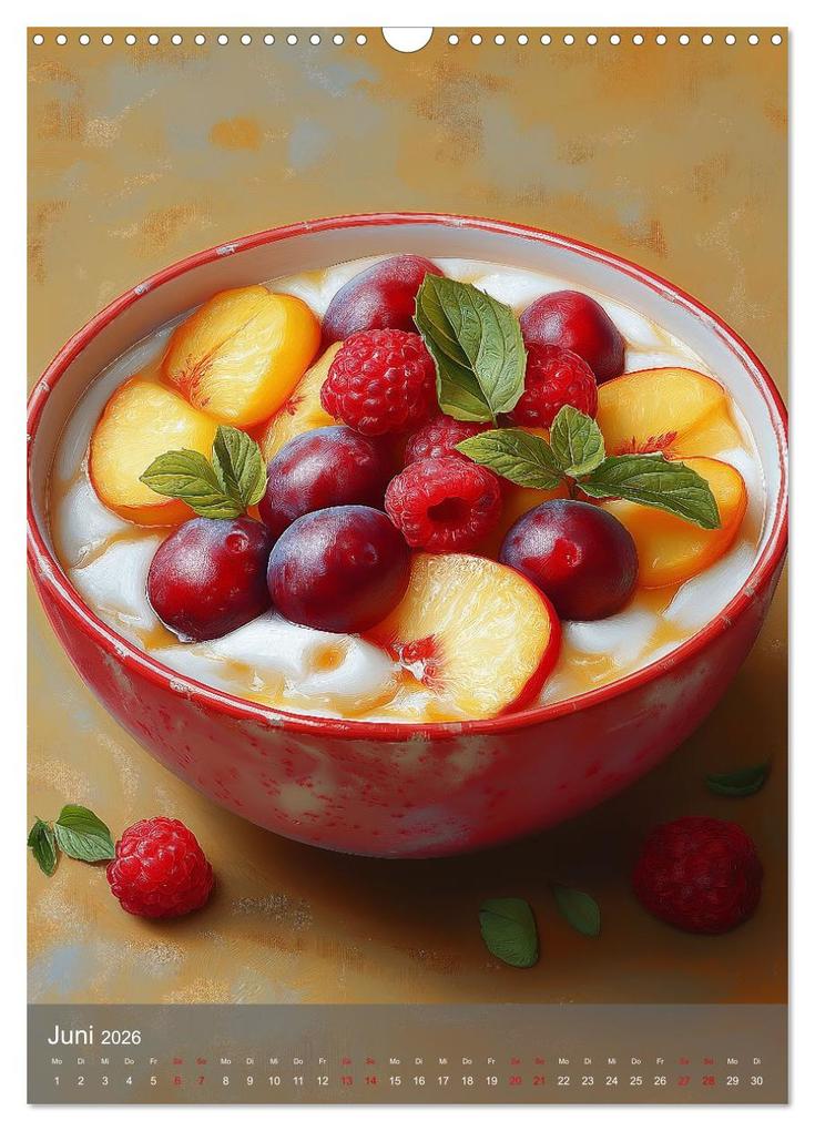 Weitere Ansicht: Smoothie Bowls - frisch und fruchtig durchs Jahr (Wandkalender 2026 DIN A3 hoch), CALVENDO Monatskalender | Tina Grohs, Calvendo