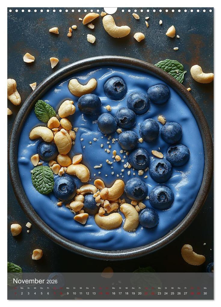 Weitere Ansicht: Smoothie Bowls - frisch und fruchtig durchs Jahr (Wandkalender 2026 DIN A3 hoch), CALVENDO Monatskalender | Tina Grohs, Calvendo