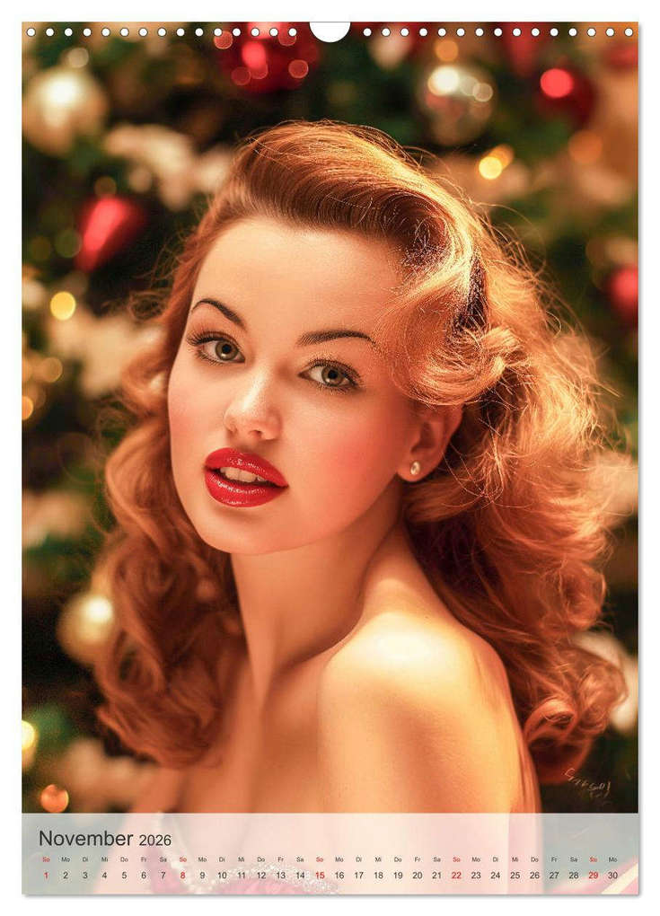 Weitere Ansicht: Retro PinUp Girls (Wandkalender 2026 DIN A3 hoch), CALVENDO Monatskalender | Charles Schrader, Calvendo