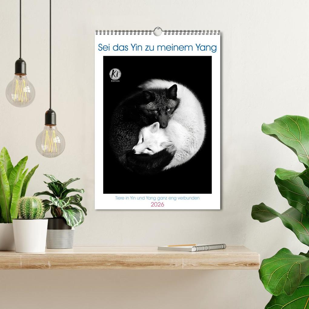Weitere Ansicht: Sei das Yin zu meinem Yang (Wandkalender 2026 DIN A3 hoch), CALVENDO Monatskalender | Calvendo, Kerstin Waurick
