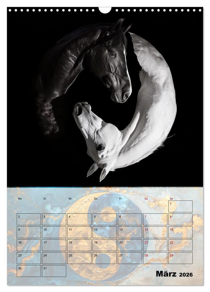 Weitere Ansicht: Sei das Yin zu meinem Yang (Wandkalender 2026 DIN A3 hoch), CALVENDO Monatskalender | Calvendo, Kerstin Waurick
