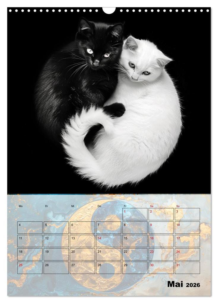 Weitere Ansicht: Sei das Yin zu meinem Yang (Wandkalender 2026 DIN A3 hoch), CALVENDO Monatskalender | Calvendo, Kerstin Waurick