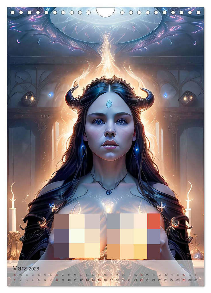 Weitere Ansicht: Sinnliche Weiße Hexen in zauberhaften Szenen (Wandkalender 2026 DIN A4 hoch), CALVENDO Monatskalender | Calvendo, pixs:sell, pixs:sell pixs:sell, Sell Pixs:Sell