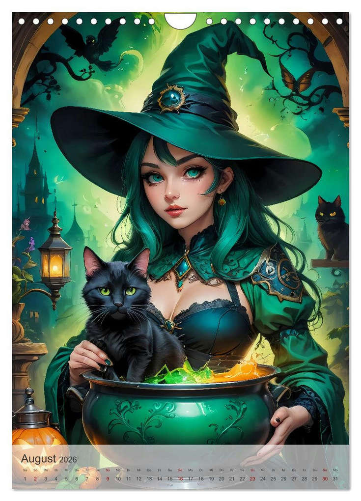 Weitere Ansicht: Sinnliche Weiße Hexen in zauberhaften Szenen (Wandkalender 2026 DIN A4 hoch), CALVENDO Monatskalender | Calvendo, pixs:sell, pixs:sell pixs:sell, Sell Pixs:Sell