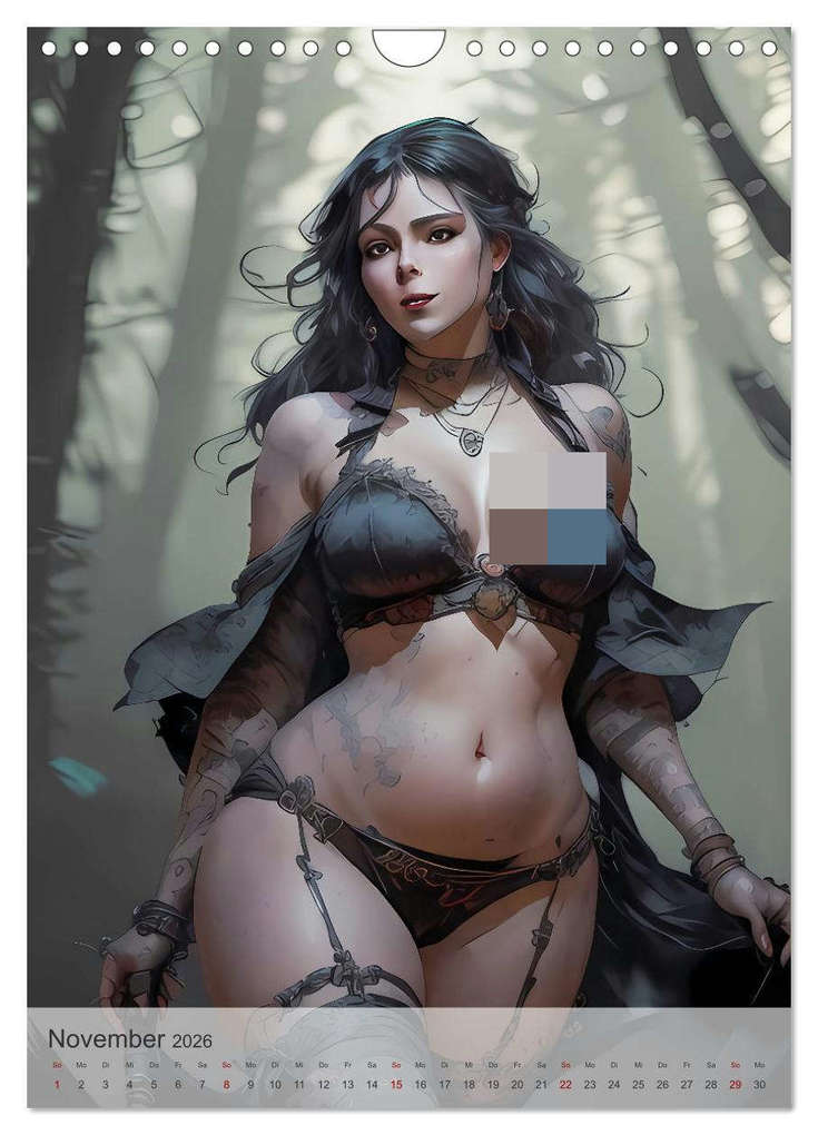 Weitere Ansicht: Sinnliche Weiße Hexen in zauberhaften Szenen (Wandkalender 2026 DIN A4 hoch), CALVENDO Monatskalender | Calvendo, pixs:sell, pixs:sell pixs:sell, Sell Pixs:Sell