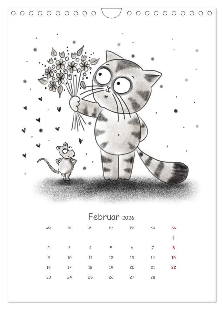 Weitere Ansicht: LEOPOLD DER DRITTE - Ein unglaublich liebenswerter Kater (Wandkalender 2026 DIN A4 hoch), CALVENDO Monatskalender | Calvendo, Danja Krampikowski