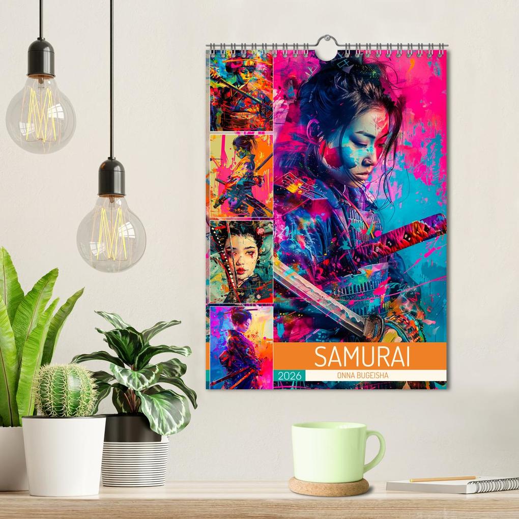 Weitere Ansicht: Samurai - Onna Bugeisha (Wandkalender 2026 DIN A4 hoch), CALVENDO Monatskalender | Calvendo, Dirk Meutzner
