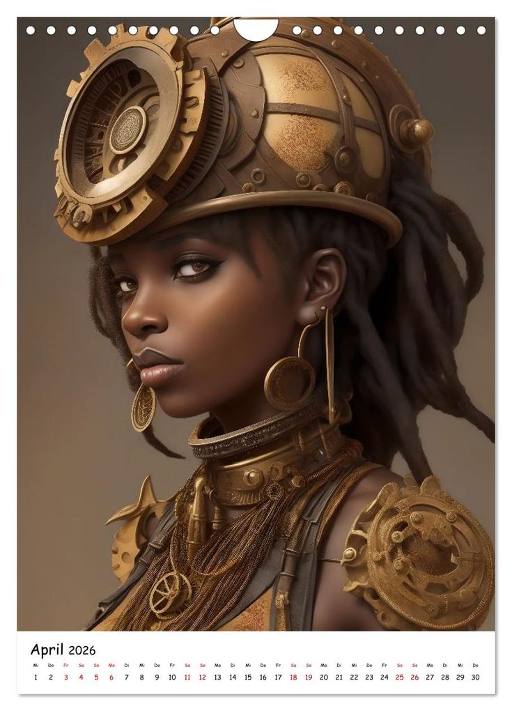 Weitere Ansicht: Steam-Punk-Girls - Eine charmante und sympathische Subkultur (Wandkalender 2026 DIN A4 hoch), CALVENDO Monatskalender | Calvendo, Jean-Louis Glineur