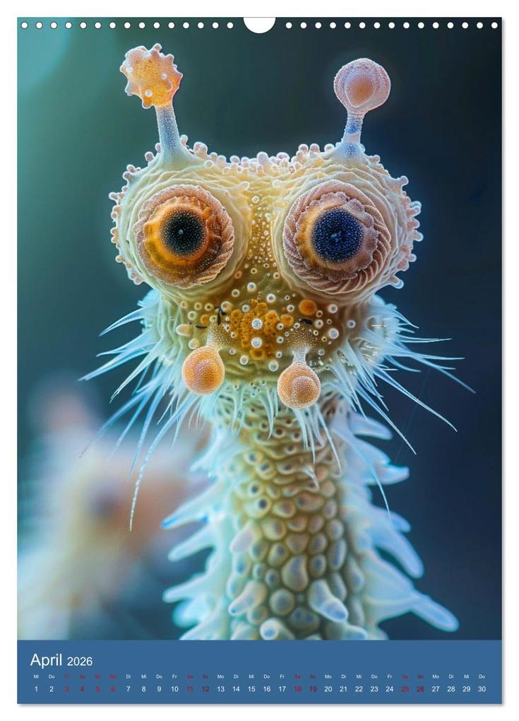 Weitere Ansicht: Bakterien Ballett (Wandkalender 2026 DIN A3 hoch), CALVENDO Monatskalender | Calvendo, Kerstin Waurick