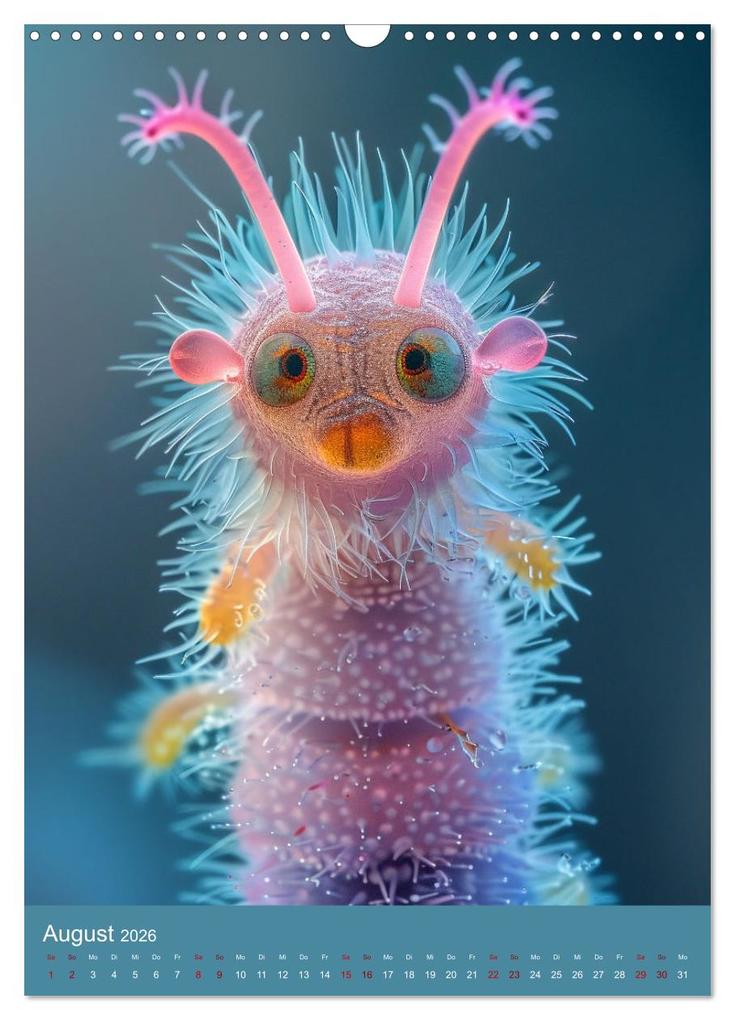 Weitere Ansicht: Bakterien Ballett (Wandkalender 2026 DIN A3 hoch), CALVENDO Monatskalender | Calvendo, Kerstin Waurick