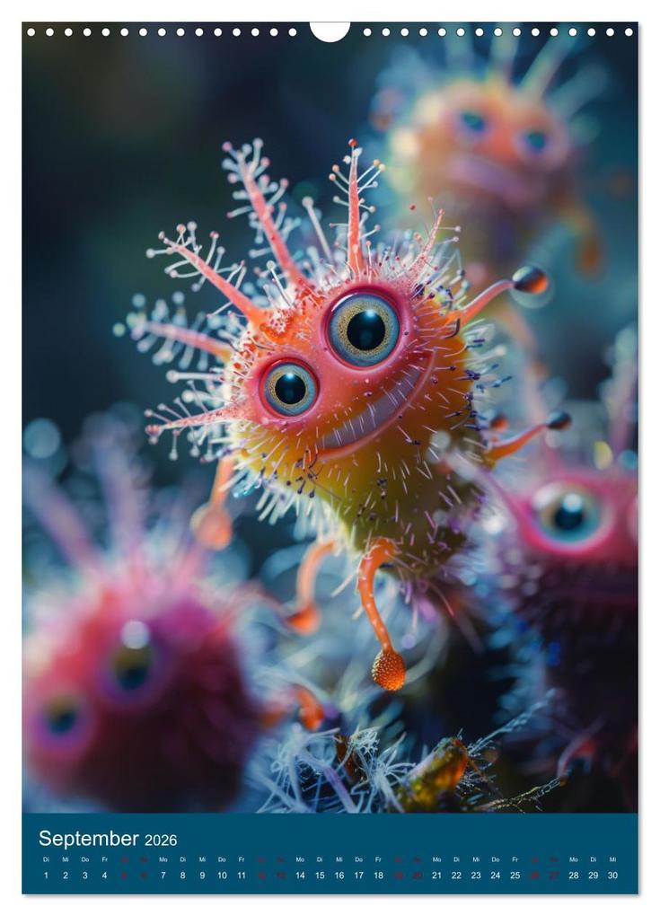 Weitere Ansicht: Bakterien Ballett (Wandkalender 2026 DIN A3 hoch), CALVENDO Monatskalender | Calvendo, Kerstin Waurick