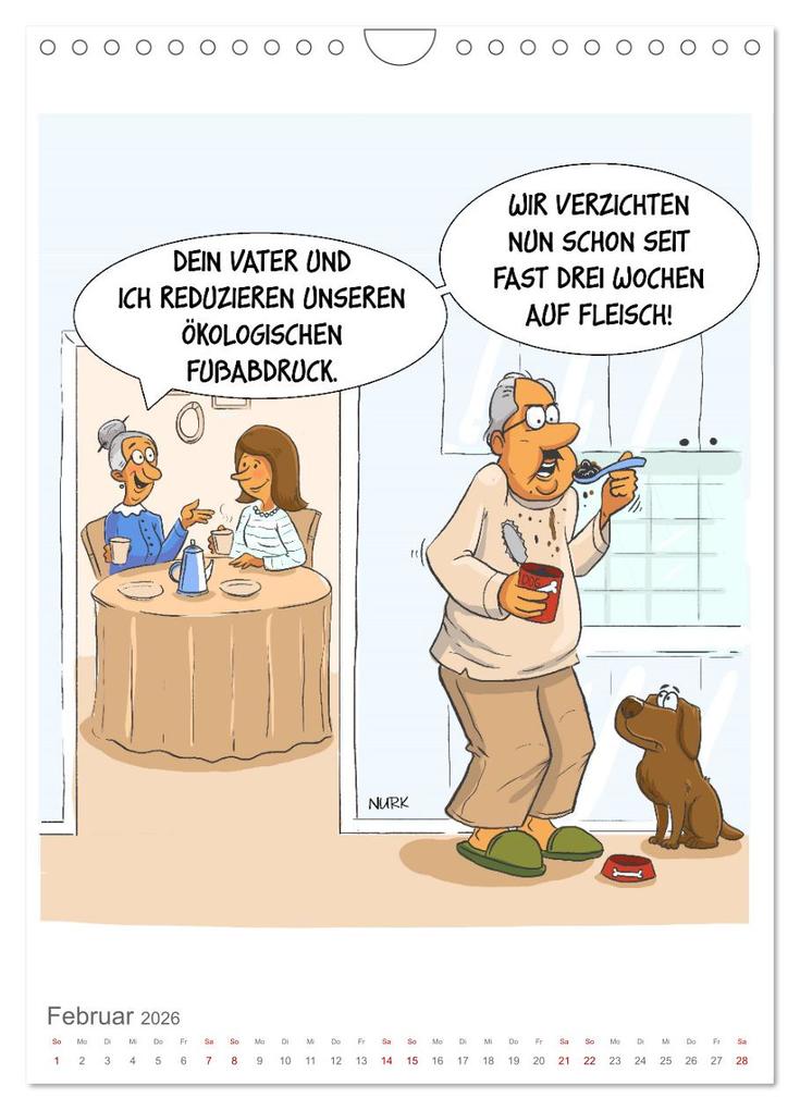 Weitere Ansicht: Okay, Boomer - Cartoons (Wandkalender 2026 DIN A4 hoch), CALVENDO Monatskalender | Calvendo, Nurk, Nurk Nurk