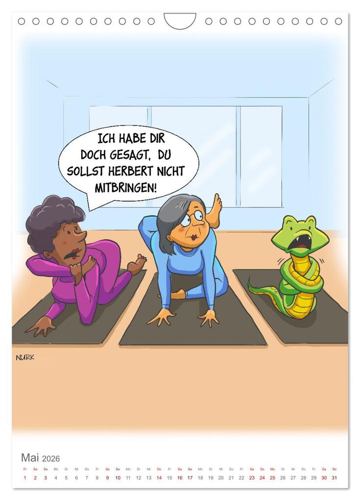 Weitere Ansicht: Okay, Boomer - Cartoons (Wandkalender 2026 DIN A4 hoch), CALVENDO Monatskalender | Calvendo, Nurk, Nurk Nurk