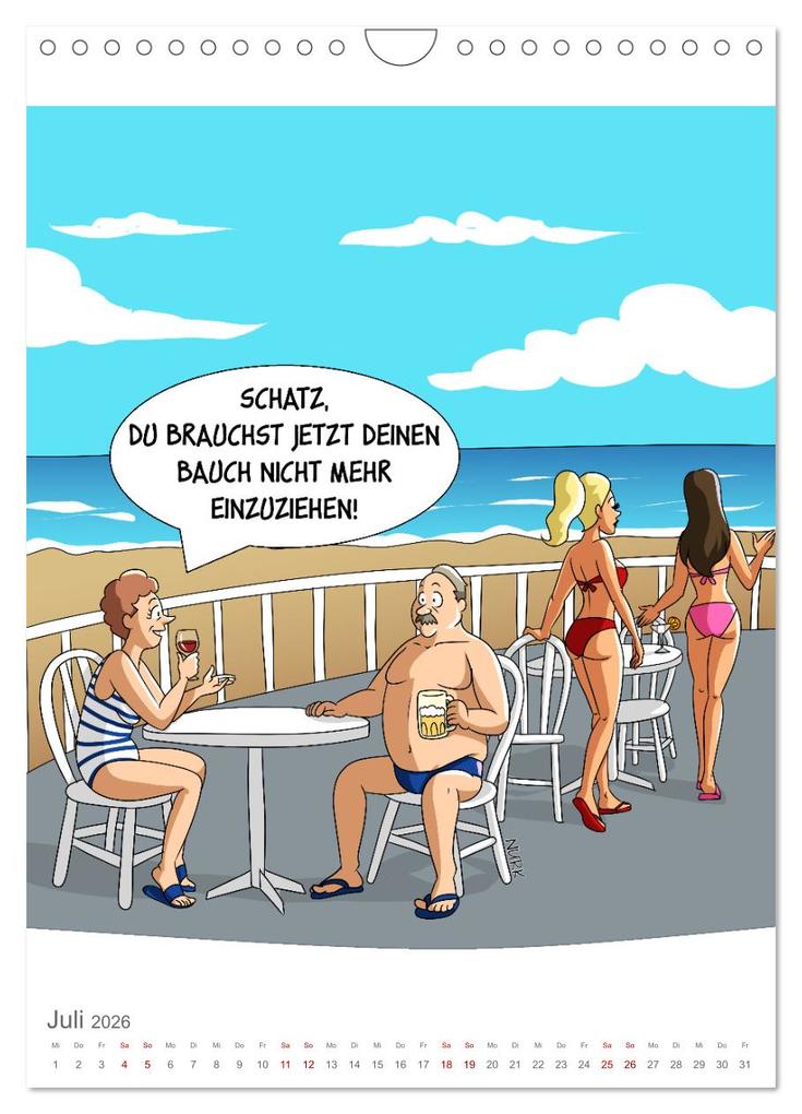 Weitere Ansicht: Okay, Boomer - Cartoons (Wandkalender 2026 DIN A4 hoch), CALVENDO Monatskalender | Calvendo, Nurk, Nurk Nurk