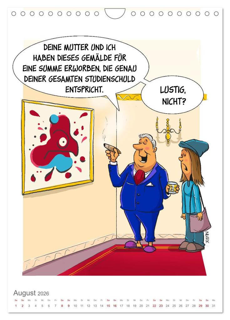 Weitere Ansicht: Okay, Boomer - Cartoons (Wandkalender 2026 DIN A4 hoch), CALVENDO Monatskalender | Calvendo, Nurk, Nurk Nurk