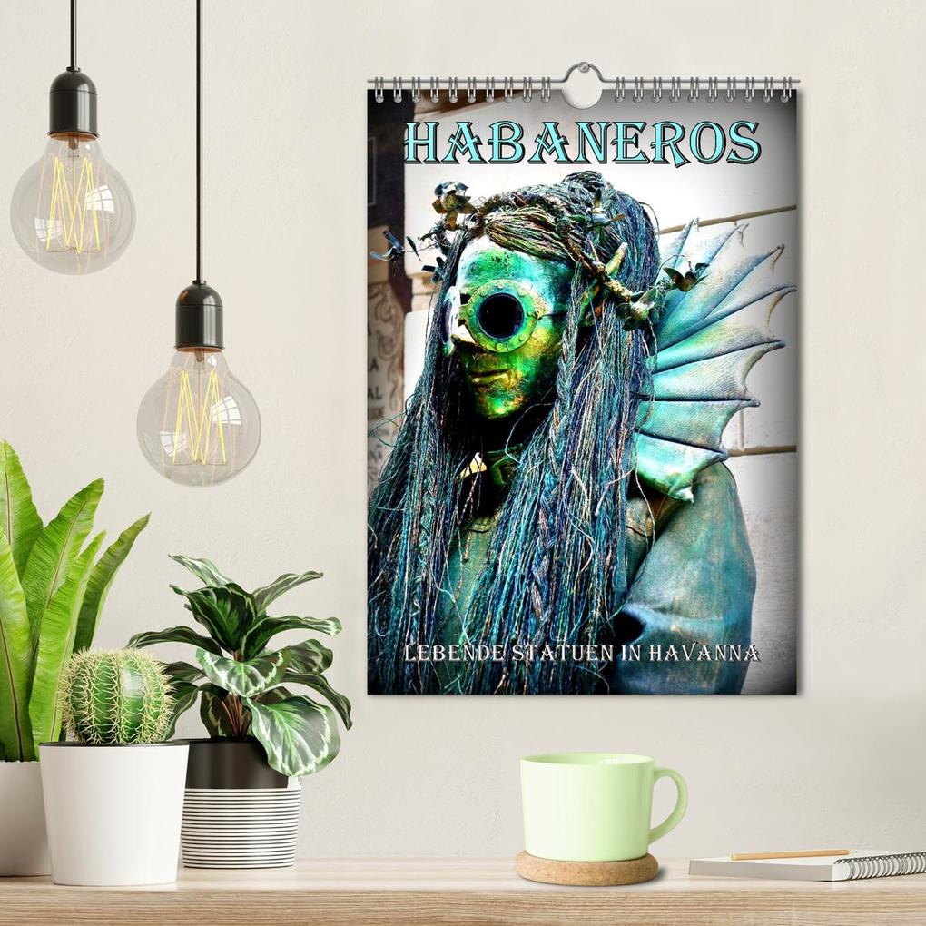 Weitere Ansicht: HABANEROS - Lebende Statuen in Havanna (Wandkalender 2026 DIN A4 hoch), CALVENDO Monatskalender | Calvendo, Henning von Löwis of Menar