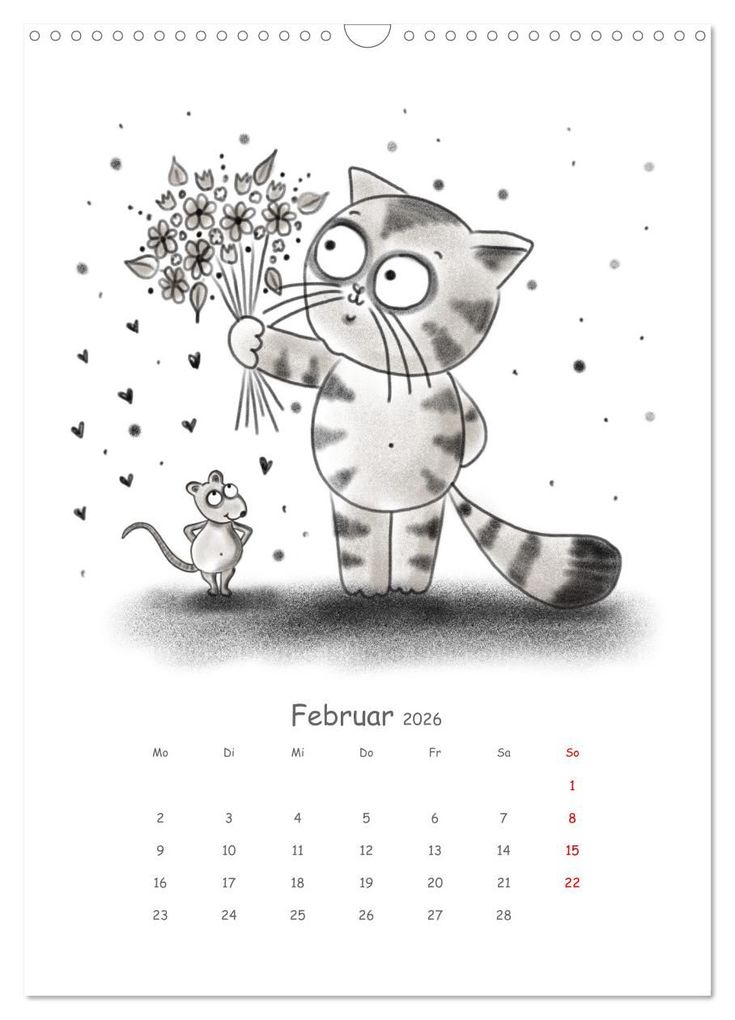 Weitere Ansicht: LEOPOLD DER DRITTE - Ein unglaublich liebenswerter Kater (Wandkalender 2026 DIN A3 hoch), CALVENDO Monatskalender | Calvendo, Danja Krampikowski