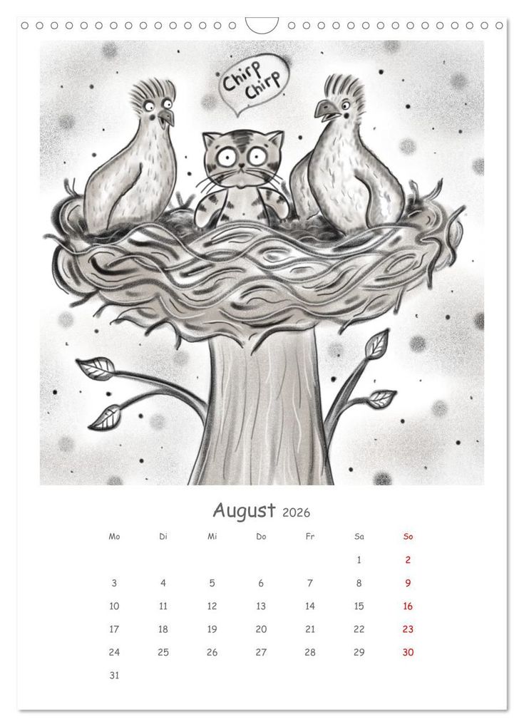Weitere Ansicht: LEOPOLD DER DRITTE - Ein unglaublich liebenswerter Kater (Wandkalender 2026 DIN A3 hoch), CALVENDO Monatskalender | Calvendo, Danja Krampikowski