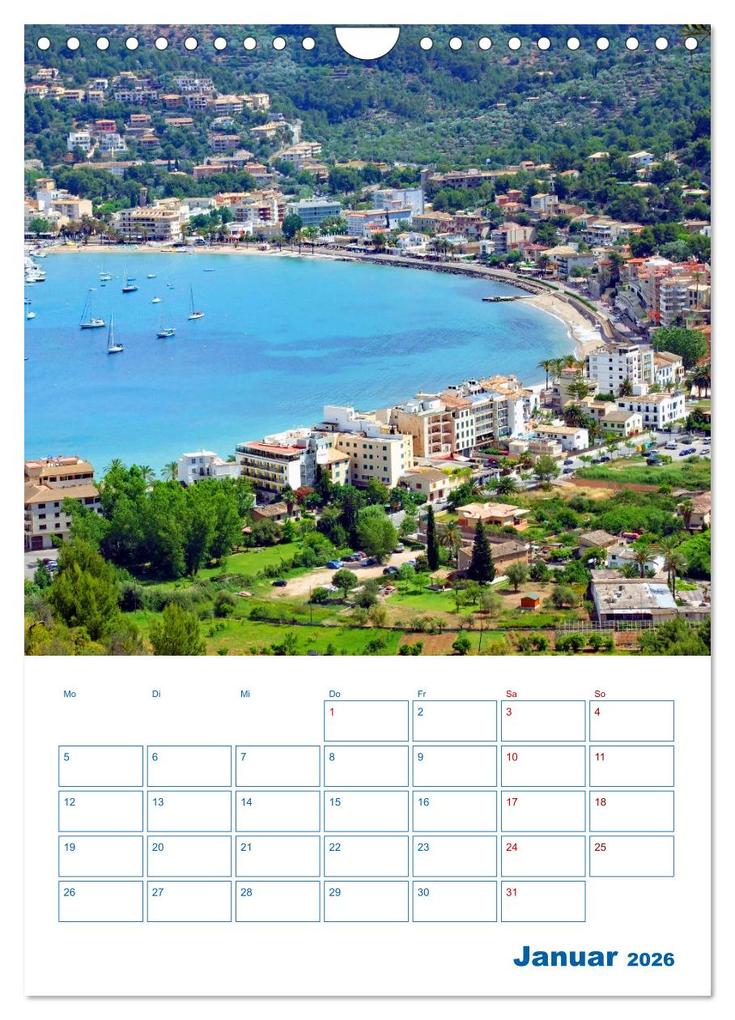 Weitere Ansicht: Sóller auf Mallorca - Terminplaner (Wandkalender 2026 DIN A4 hoch), CALVENDO Monatskalender | Calvendo, Holger Felix