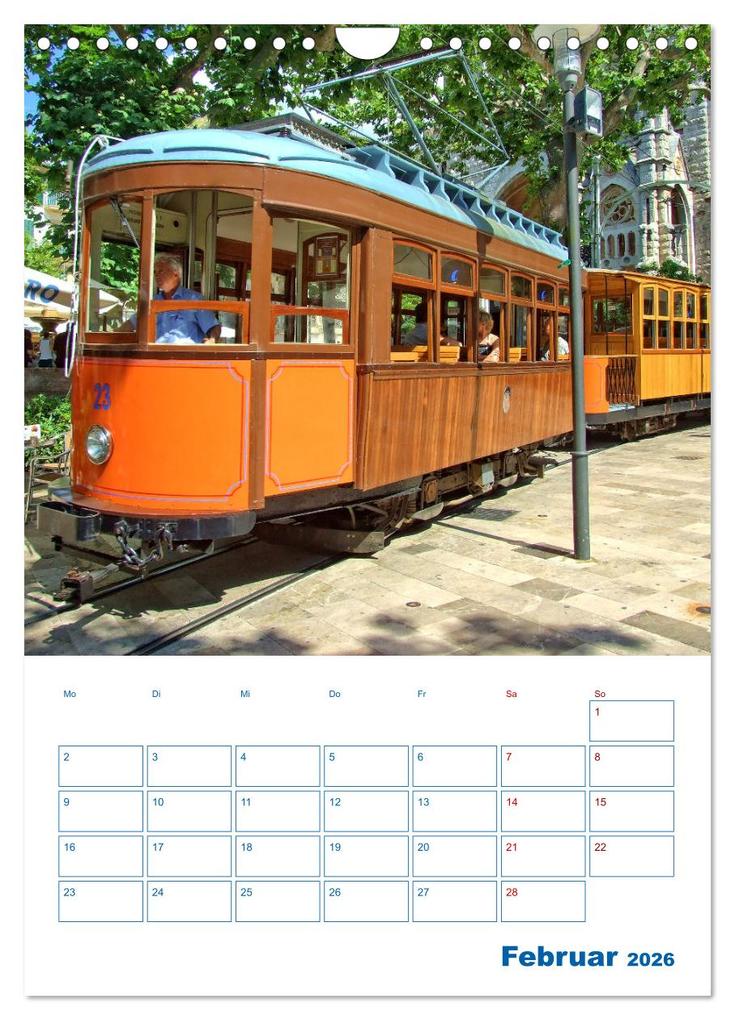 Weitere Ansicht: Sóller auf Mallorca - Terminplaner (Wandkalender 2026 DIN A4 hoch), CALVENDO Monatskalender | Calvendo, Holger Felix