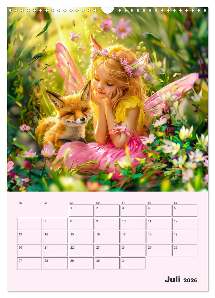 Weitere Ansicht: Elfenkinder der Natur - Niedlicher Termin-Planer für das Jahr (Wandkalender 2026 DIN A3 hoch), CALVENDO Monatskalender | Calvendo, Anja Frost