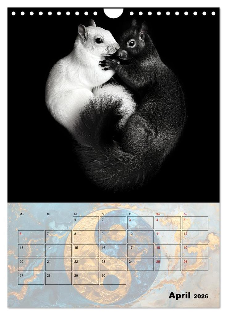 Weitere Ansicht: Sei das Yin zu meinem Yang (Wandkalender 2026 DIN A4 hoch), CALVENDO Monatskalender | Calvendo, Kerstin Waurick
