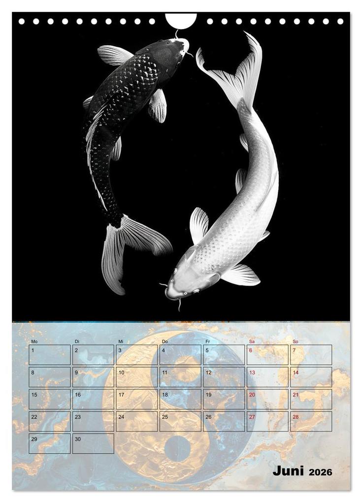Weitere Ansicht: Sei das Yin zu meinem Yang (Wandkalender 2026 DIN A4 hoch), CALVENDO Monatskalender | Calvendo, Kerstin Waurick