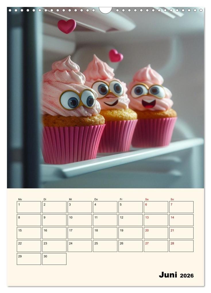 Weitere Ansicht: Nachts im Kühlschrank (Wandkalender 2026 DIN A3 hoch), CALVENDO Monatskalender | Calvendo, Kerstin Waurick